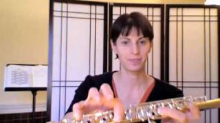 Ibert Flute Concerto High F Nina Perlove flute Online Flute Lessons [upl. by Dragone]