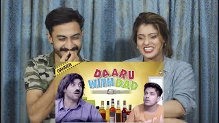 Pak Reaction To  Daaru With Dad  Harsh Beniwal [upl. by Ayotal]