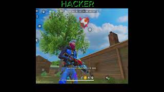 SNIPER HACKER  shorts freefire gametechz [upl. by Irneh]