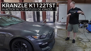 Using Kranzle Pressure Washer and CR Spotless Deionizer [upl. by O'Meara]