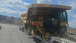 Big Oversize load going up Transmountain road in El Paso TX 080624 [upl. by Felt599]