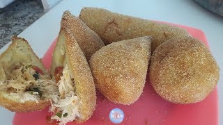 Coxinha massa mandioca parte 1 [upl. by Anev]