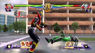 Kamen Rider Super Climax Heroes  Ryuki Ryuga Vs Knight Zolda [upl. by Walston]