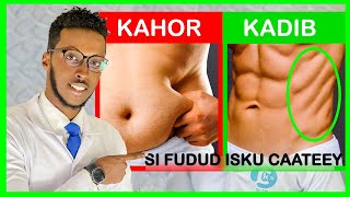 SIDA UGU FUDUD EE LA ISKU CAATEEYO  WEIGHT LOSS [upl. by Dhu]