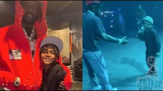 Chief Keef Gets Emotional After Reuniting With His Son At Show In Minnesota [upl. by Dimphia]