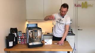 Unboxing  Bilt OSCAR 90 kalkfilter til espressomaskiner  KaffeMekka [upl. by Nodab]