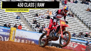 2024 Birmingham Supercross  450 Class Timed Qualifying RAW [upl. by Enelam18]