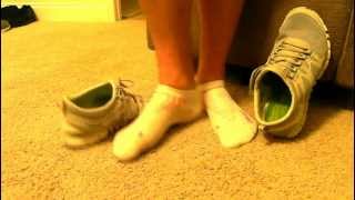 Compression Under Armour Shorts Nike Free Sneaks and Nike No Show Socks [upl. by Grania]