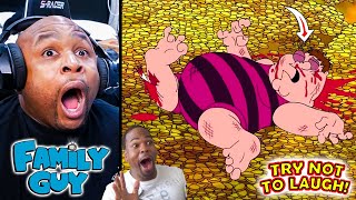 Peter Pranks The InternetFamily Guy Try Not To Laugh Challenge Feat TyroneMagnus [upl. by Kho]