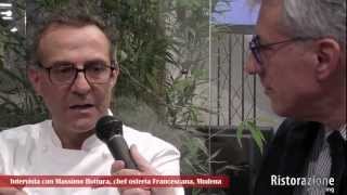 Intervista con Massimo Bottura chef osteria Francescana Modena [upl. by Tyler]