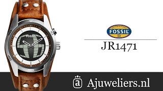 Fossil JR1471  Fossil Coachman horloge [upl. by Kally]