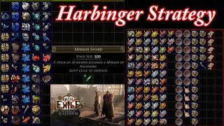 T16 Harbinger Strategy 325 Settlers League Mirror Shards [upl. by Oneal]