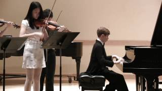 Part 2  Sasha plays his Variations on a Theme of Paganini for Piano and String Ensemble [upl. by Varian]