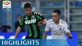 Sassuolo  Milan  01  Highlights  Giornata 26  Serie A TIM 201617 [upl. by Eran]