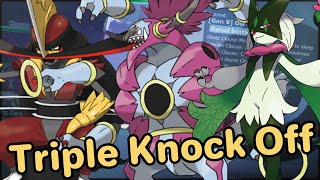 Hoopa Unbound DARK Spamming Through High Ladder Gen 9 OU [upl. by Veradi]