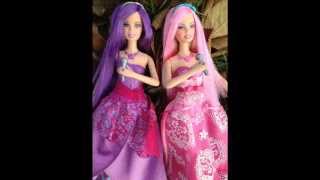 My Barbie The Princess amp The Popstar Keira and Tori doll Photoshoot [upl. by Brainard832]