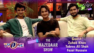 The Mazedaar Show with Aadi Faizan  Season 2  Zuhab Khan  Fazal Hussain  Tabrez Ali Shah [upl. by Afihtan595]