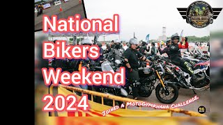 National Bikers Weekend 2024  MotoGymkhana Challenge Matts Qualifying Round at 146 [upl. by Bronwen]