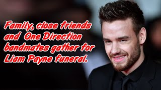 Family close friends and One Direction bandmates gather for Liam Payne funeral [upl. by Yahsram77]