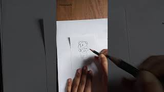 Adorable Teddy Bear Drawing I Love You Message Shorts [upl. by Atik]