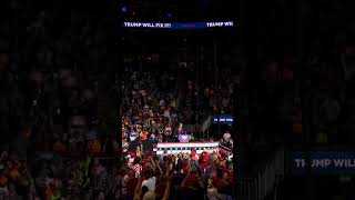 Donald Trumps Campaign Rally at Fiserv Forum in Milwaukee Wisconsin [upl. by Pallaten748]