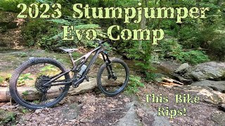 Specialized Stumpjumper Evo Comp 2023  Overview and Ride [upl. by Huxley656]