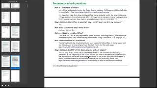 LibreOffice FAQ  Reading [upl. by Nahtnahoj960]