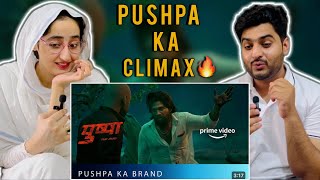 Pushpa  Super Hit Dialogues Scenes  Climax Scene  Allu ArjunFahadh Faasil  PAKISTAN REACTION [upl. by Siravat783]