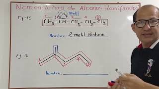 Nomenclatura de Alcanos Ramificados o Radicales  9 [upl. by Amairam]