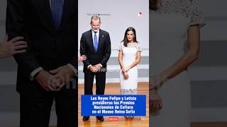 Los Reyes Felipe y Letizia en los Premios Nacionales de Cultura felipeyletizia letizia felipevi [upl. by Gnues]