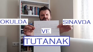 Okulda ve Sınavlarda TUTANAK [upl. by Lea47]