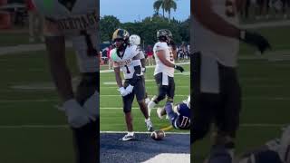 Shovel pass TD to Malachi Toney UM commit [upl. by Vetter378]