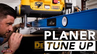 Thickness Planer Tune Up and Maintenance [upl. by Erfert]