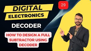 How to Design a Full subtractor using decoder [upl. by Dickerson14]