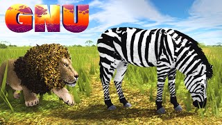 Bando de Leões quotTentandoquot Caçar Zebra Será se Conseguiram  Wild Savannah Gameplay 42 [upl. by Bohman901]