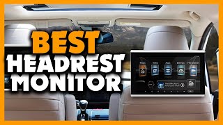 ✅Top 5 Best Car Headrest Monitor Review In 2024 [upl. by Esorrebma773]