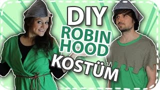 DIY KarnevalsFaschings Kostüm  Robin Hood DoItEsther [upl. by Annas]