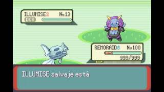 POKEMON EMERALD  REMORAID  BESO AMOROSO  LOVELY KISS [upl. by Estelle]