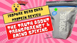 Isopure Zero Carb Protein Powder Review [upl. by Alaek]