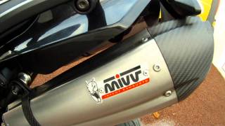 Yamaha XT660X with Mivv Diabolic Sound Suono [upl. by Alphonso]