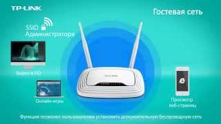 Многофункциональный беспроводной маршрутизатор TPLINK TLW842NDRU [upl. by Oirtemed]