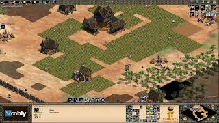 Voobly AOE2 16 Arabia Malay vs Turks [upl. by Otxis]