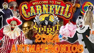 Spirit Halloween 2024 ANIMATRONICS UNVEILIED [upl. by Assirac632]