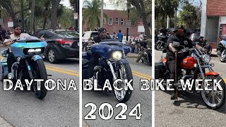 BLACK BIKE WEEK 2024 DAYTONA BEACH FL [upl. by Plate]