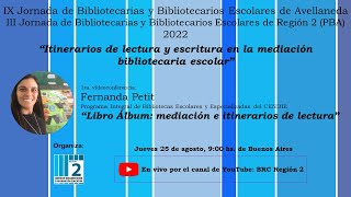 Fernanda Petit “Libro Álbum mediación e itinerarios de lectura” [upl. by Asoramla]