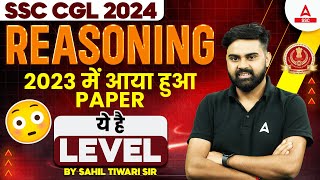 SSC CGL 2024 Reasoning Previous Year Paper  Reasoning By Sahil Tiwari [upl. by Reemas]