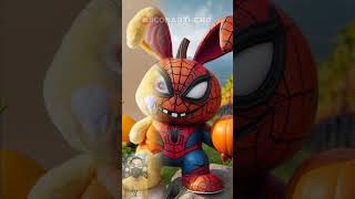 Evolution of Labubu Spiderman  Labubu evolution  labubu viral spiderman labubu viralvideo [upl. by Tihw982]