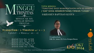 MINGGU XIX DUNG TRINITATIS 6 OKTOBER 2024 [upl. by Eidualc439]