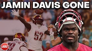 Instant Reaction Jamin Davis Cut By the Commanders  Grant amp Danny [upl. by Leynwad]