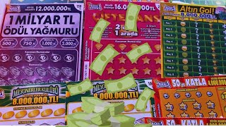 Today We Are Digging New Scratch Cards Worth 3000 TL [upl. by Lebiralc]